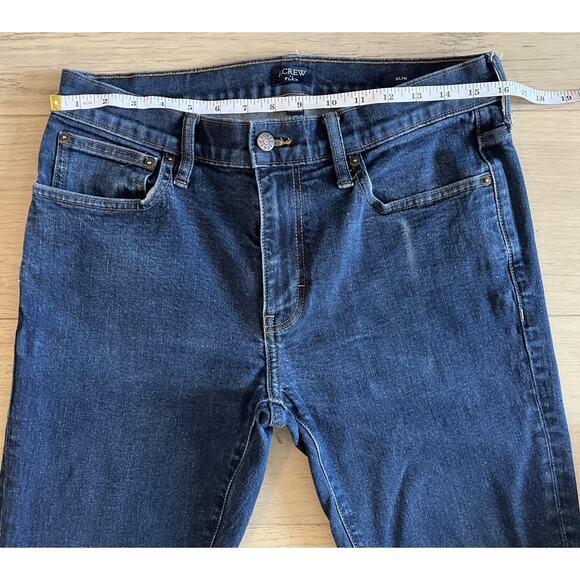 Men’s J.Crew Flex Jeans – Dark Blue – Size 32x30 - Picture 3 of 9